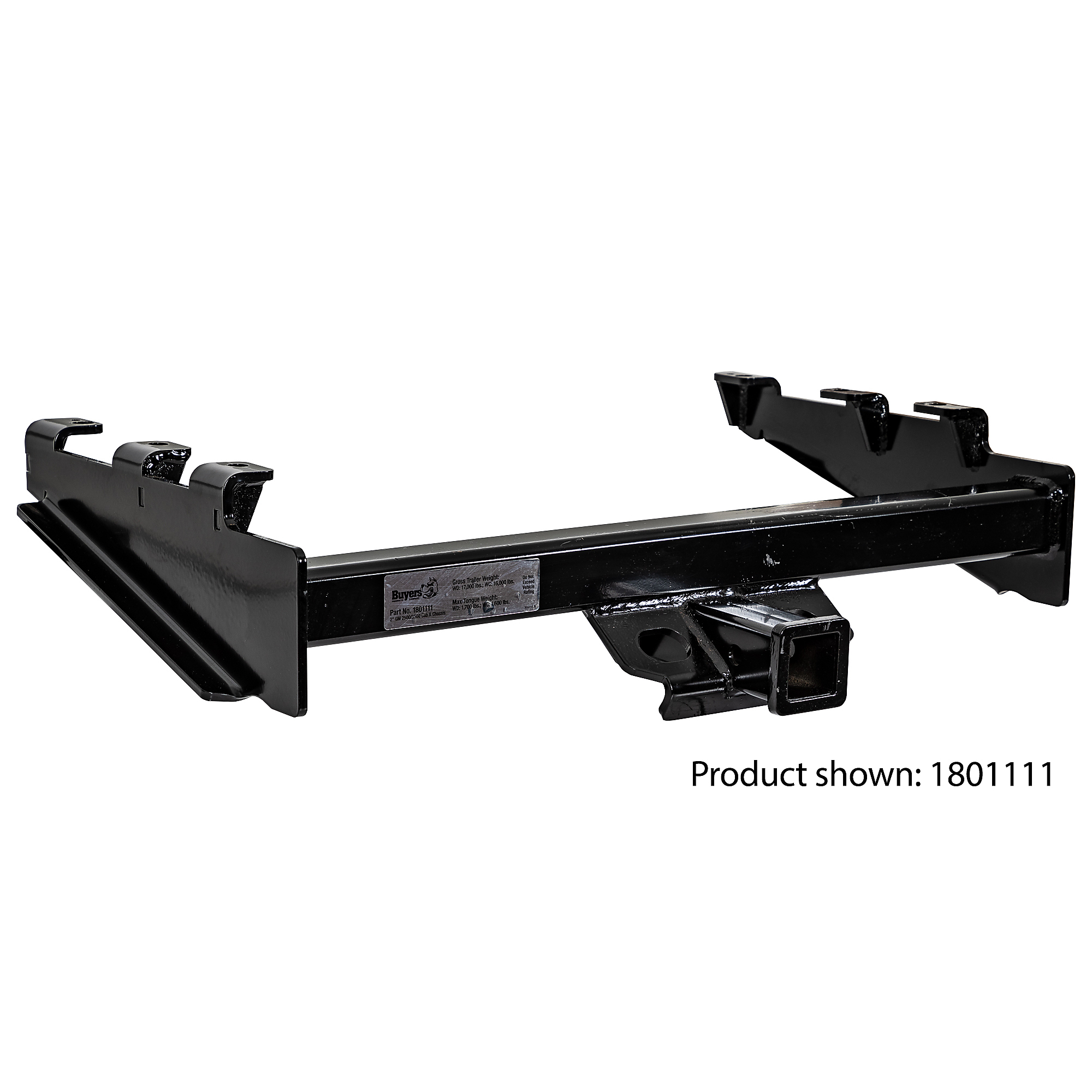 Buyers Products, Class 5 Hitch,2in. Tube, Chevy/GMC 2500-3,500 (2,020), Material Carbon Steel, Model# 1801121